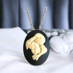 🆕 3D Aquarius Pendant Necklace Wood/Stainless Steel